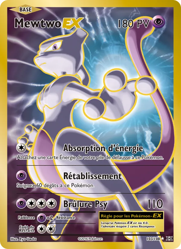 Mewtwo EX, Évolutions 103