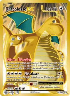Dracolosse EX, Évolutions 106