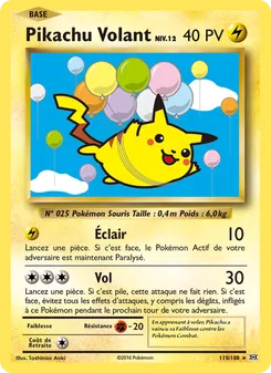 Pikachu Volant, Évolutions 110