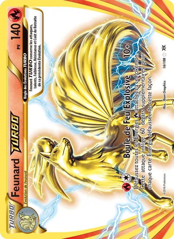 Feunard TURBO, Évolutions 16