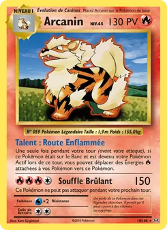 Arcanin, Évolutions 18