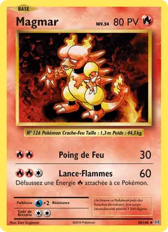 Magmar, Évolutions 20