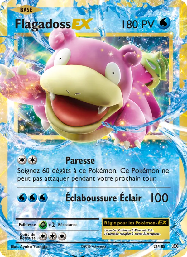 Flagadoss EX, Évolutions 26