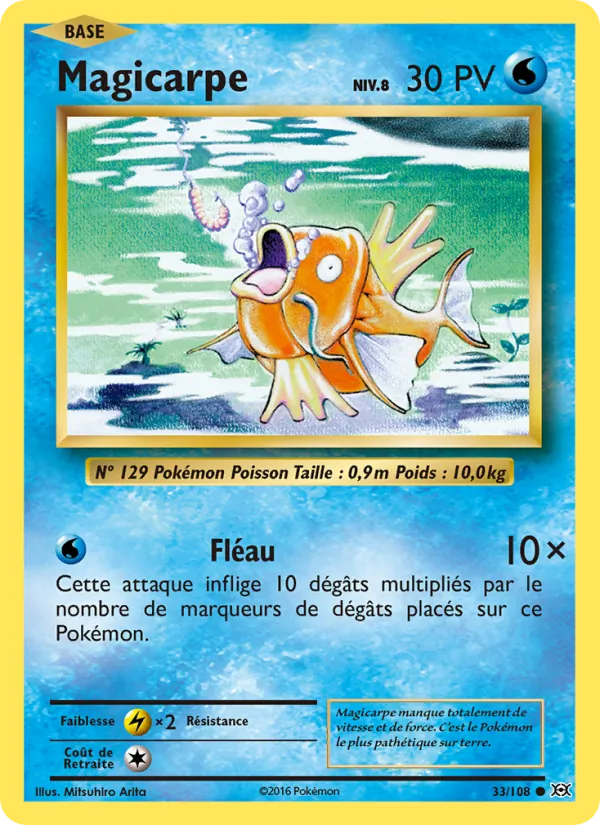 Magicarpe, Évolutions 33