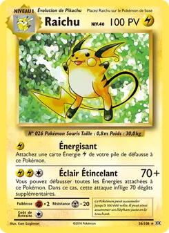 Raichu, Évolutions 36