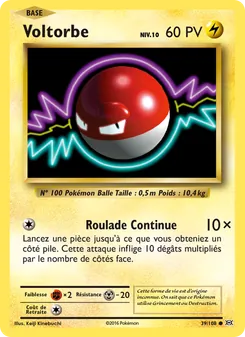 Voltorbe, Évolutions 39