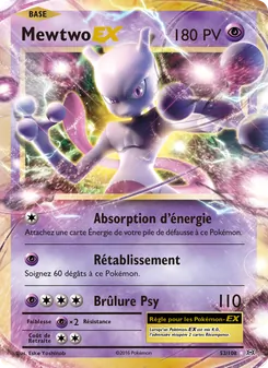Mewtwo EX, Évolutions 52