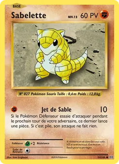 Sabelette, Évolutions 54