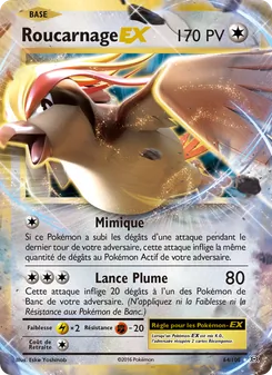 Roucarnage EX, Évolutions 64