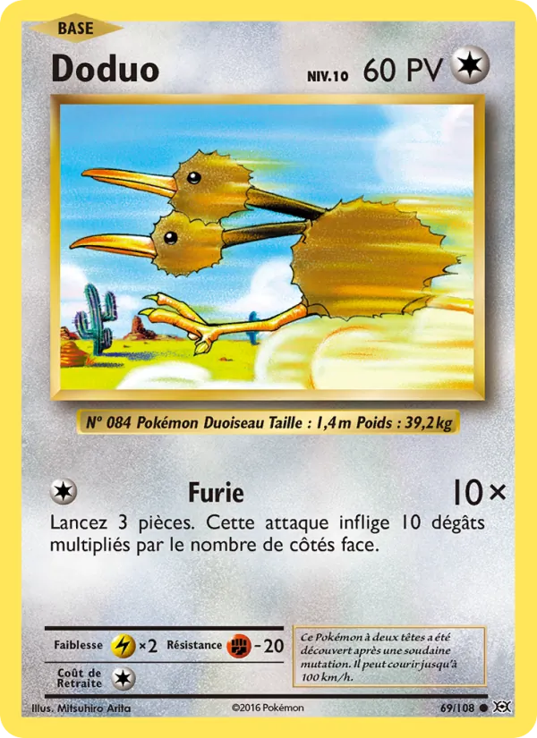 Doduo, Évolutions 69