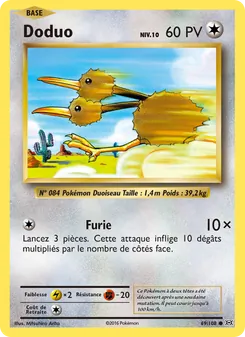 Doduo, Évolutions 69