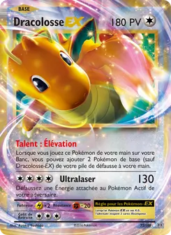 Dracolosse EX, Évolutions 72