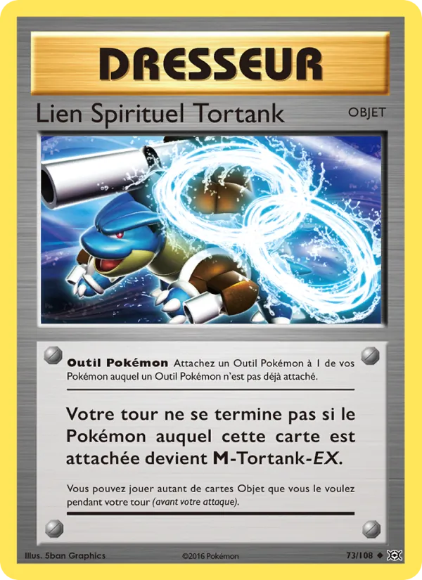 Lien Spirituel Tortank, Évolutions 73