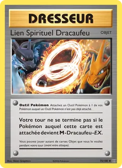 Lien Spirituel Dracaufeu, Évolutions 75