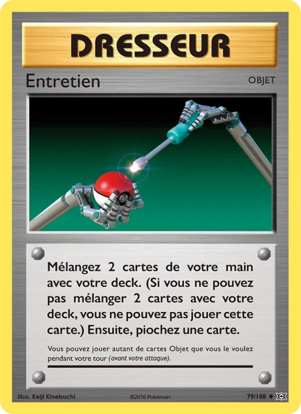 Entretien, Évolutions 79