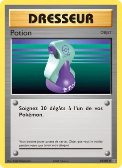 Potion, Évolutions 83
