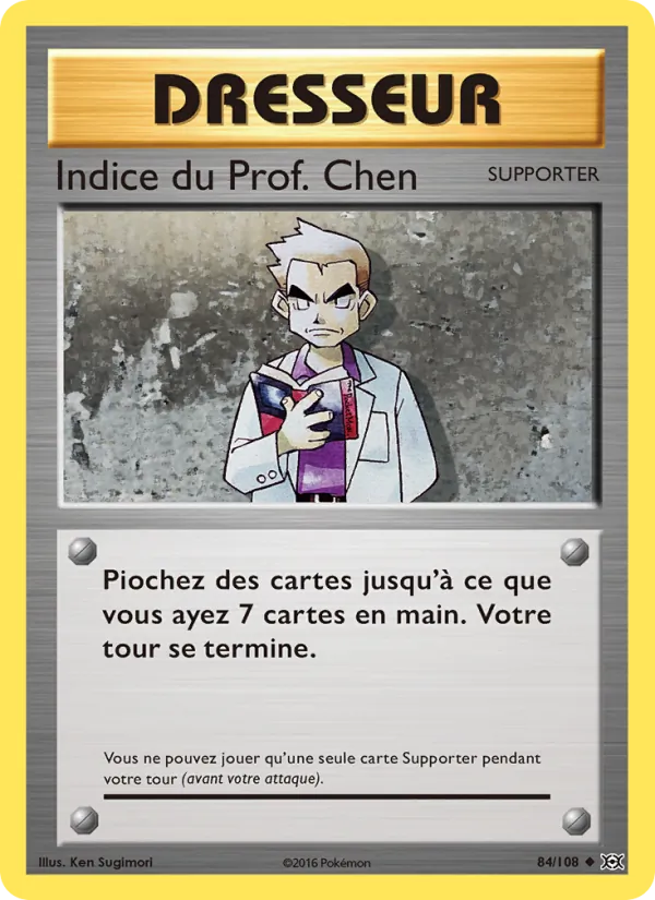 Indice du Prof. Chen, Évolutions 84