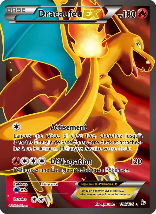 Dracaufeu EX, Étincelles 100