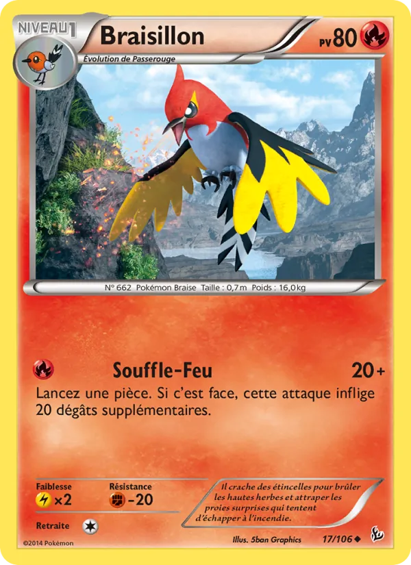 Braisillon, Étincelles 17