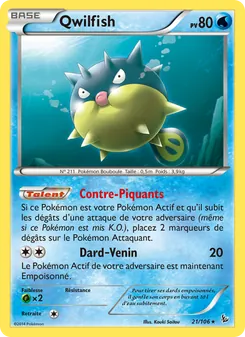 Qwilfish, Étincelles 21