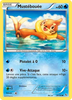 Mustébouée, Étincelles 28
