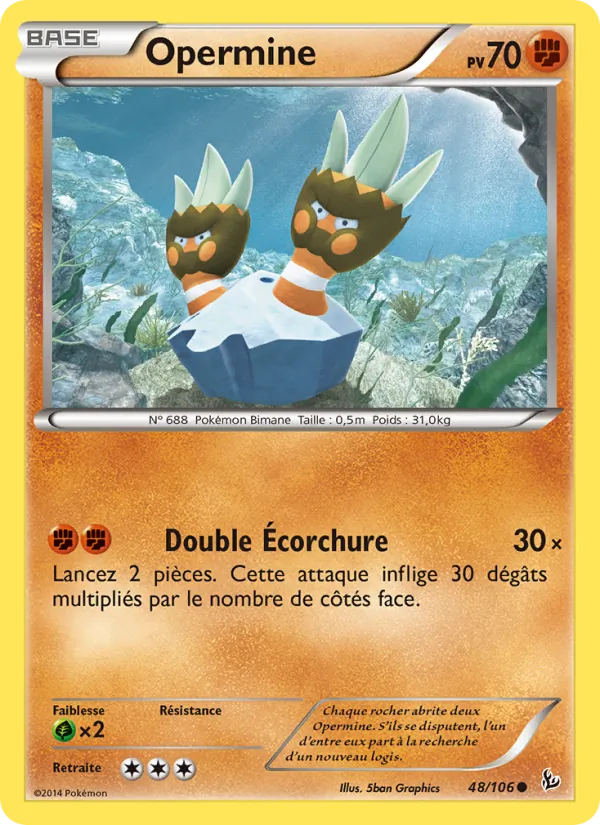 Opermine, Étincelles 48