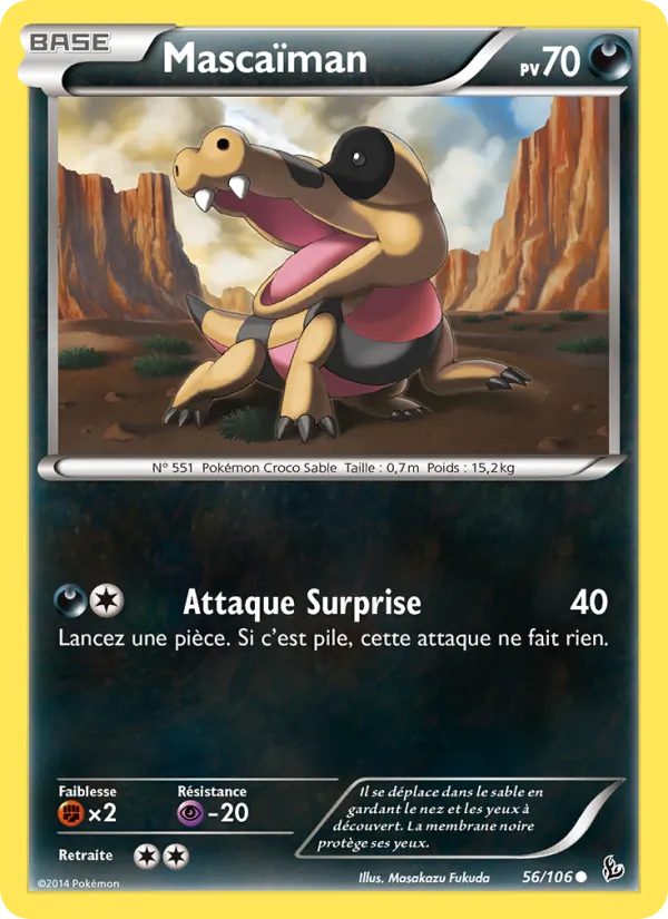Mascaïman, Étincelles 56