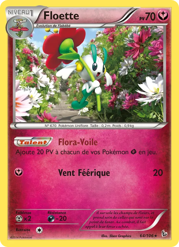 Floette, Étincelles 64