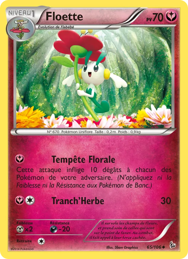 Floette, Étincelles 65