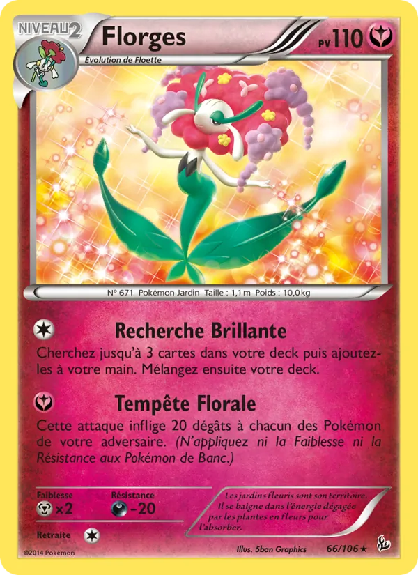 Florges, Étincelles 66