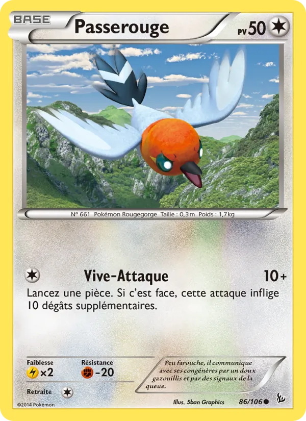 Passerouge, Étincelles 86