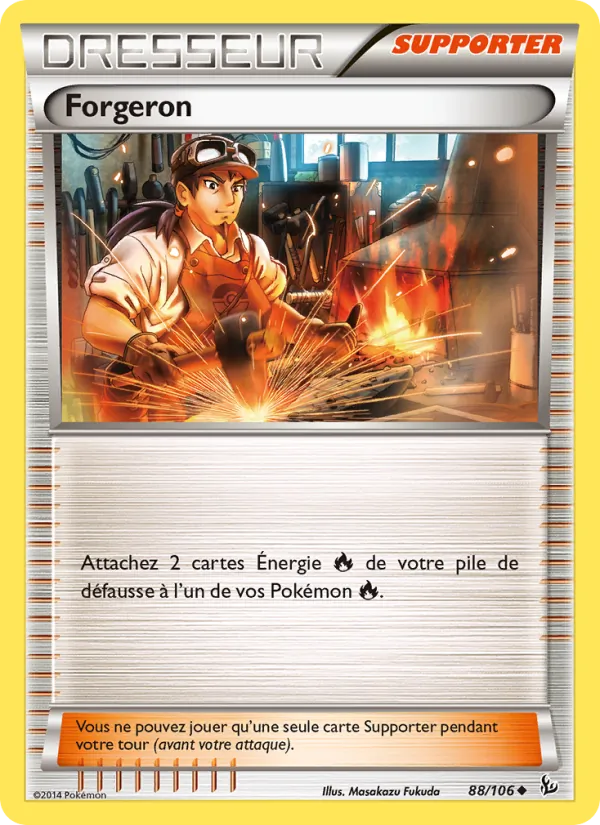 Forgeron, Étincelles 88