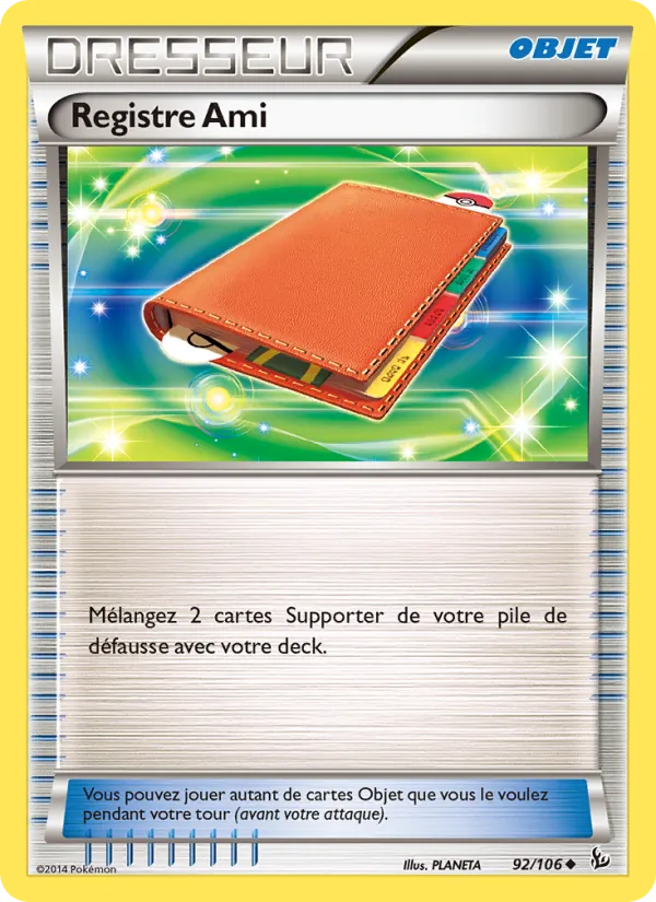Registre Ami, Étincelles 92