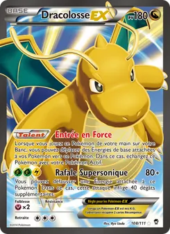 Dracolosse EX, Poings Furieux 108