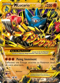 M-Lucario EX, Poings Furieux 113