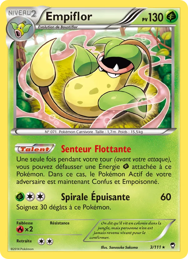 Empiflor, Poings Furieux 3