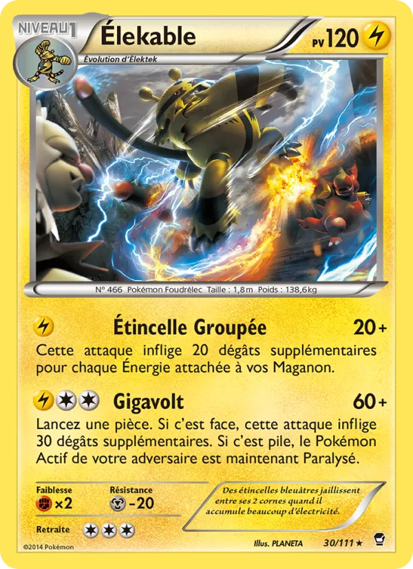Élekable, Poings Furieux 30