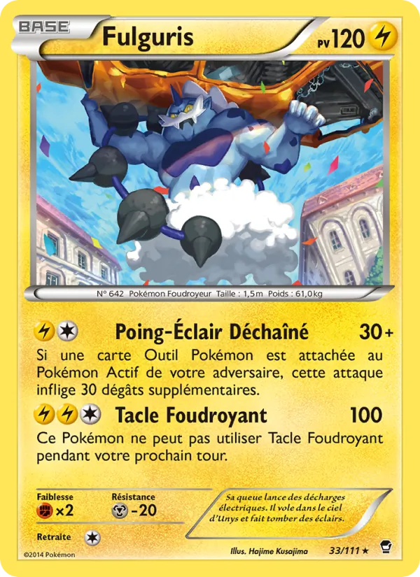 Fulguris, Poings Furieux 33