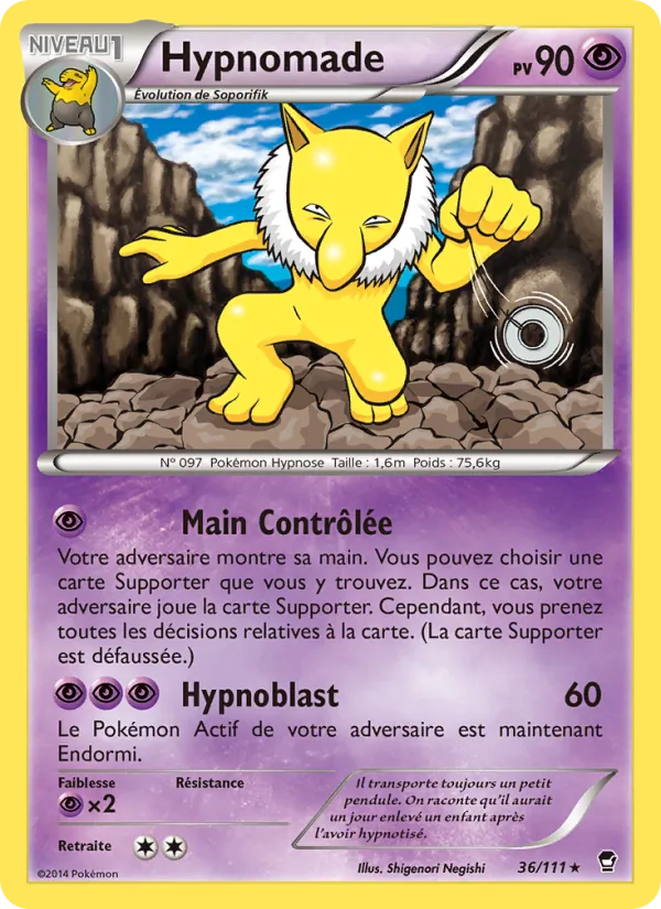 Hypnomade, Poings Furieux 36