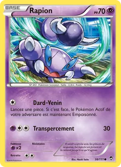 Rapion, Poings Furieux 38