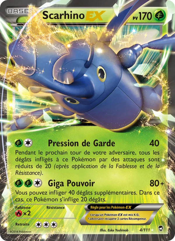 Scarhino EX, Poings Furieux 4