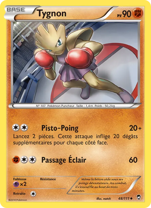 Tygnon, Poings Furieux 48