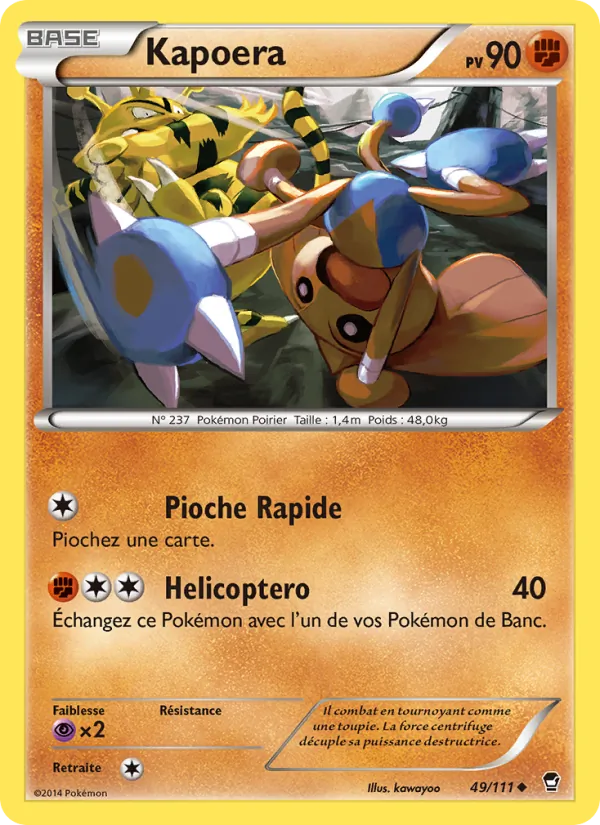 Kapoera, Poings Furieux 49
