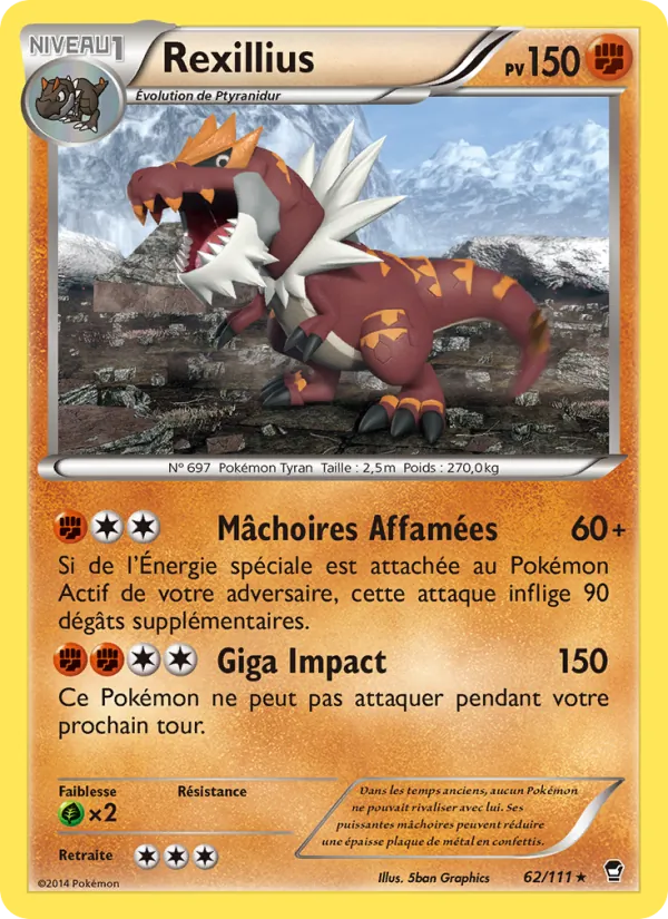 Rexillius, Poings Furieux 62