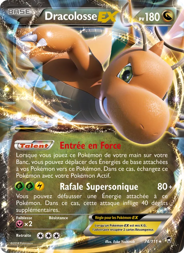 Dracolosse EX, Poings Furieux 74