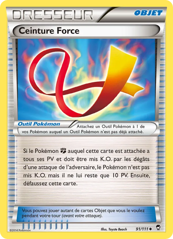 Ceinture Force, Poings Furieux 91