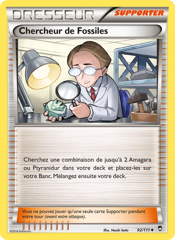 Chercheur de Fossiles, Poings Furieux 92