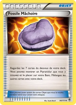 Fossile Mâchoire, Poings Furieux 94