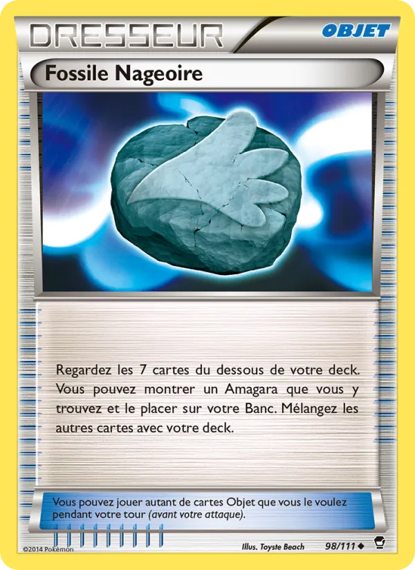 Fossile Nageoire, Poings Furieux 98