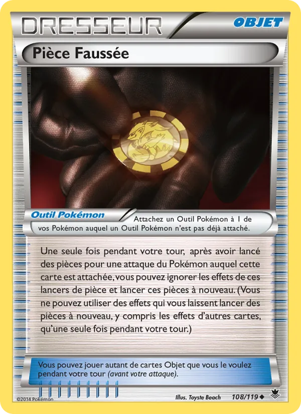 Pièce Faussée, Vigueur Spectrale 108